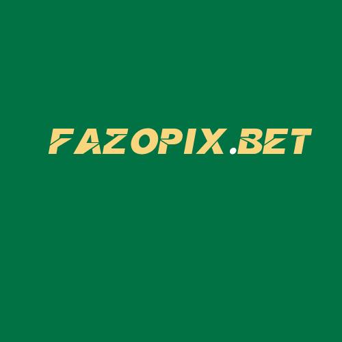 Logo da FAZOPIX.BET